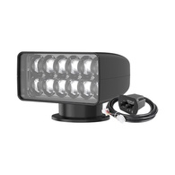 10-30V Led Search Light W/Remote 230000 Cd Black