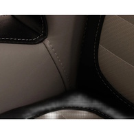 Ozark Premium Seat W/Flip Up Charcoal/Grey