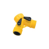 Hose Connector `Y`` Double with Taps