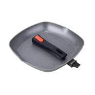 Compact Grill Pan Non Stick Detach Handle