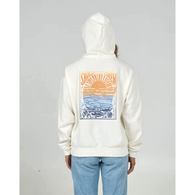 Womens Posted Hoody-Off White