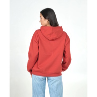 Womens Land And Sea Hoody-Fiesta Red