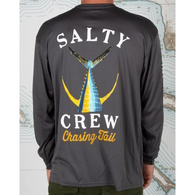 Tailed L/S Sunshirt-Charcoal
