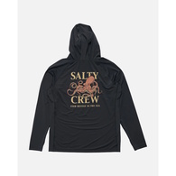 INK SLING HOOD MASK SUNSHIRT-COAL