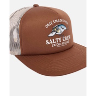 Cast Life 5 Panel Trucker Cap-Friar Brown