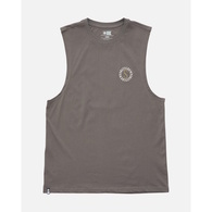 Tentacles Muscle Tank-Charcoal