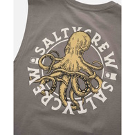 Tentacles Muscle Tank-Charcoal