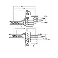 Tow Ball Mount Adjustable - 3500Kg