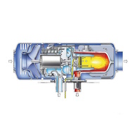 Evo40 Diesel Heater - 4Kw Marine Kit