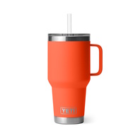 Rambler 45 Oz Mug With Straw - Papaya