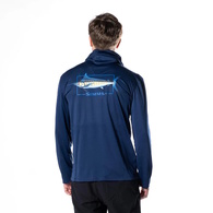 F25 Artist Solartech Hoody Kingfish Blue