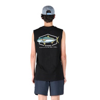 S25 Artist Tank Kingfish Black
