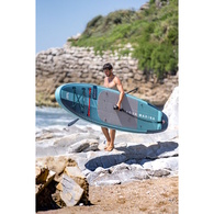 Beast Advanced 3.2M/15Cm Isup W/Hybrid Pastel Paddle Coil Leash Aquasplash