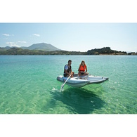 Aircat 3.35M Inflatable Catamaran W/Airdeck (5 Person)