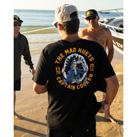Captain Cooked Jaws Ss Tee-Black