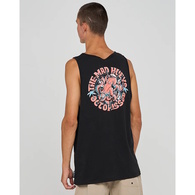 TROPIC OCTOPISSED  TANK-BLACK