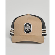 Triple Anchor  Twill Trucker-Tan