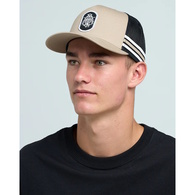Triple Anchor  Twill Trucker-Tan