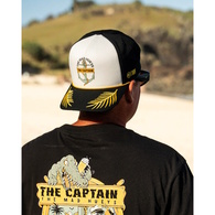 CROC CAPTAIN  TWILL SNAPBACK-WHITE