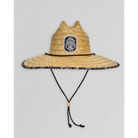 Triple Anchor  Straw Hat-Natural