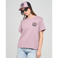 Living Hueys  Womens Ss Tee-Dusty Lilac