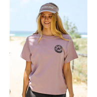 Living Hueys  Womens Ss Tee-Dusty Lilac