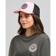 Living Hueys  Womens Twill Trucker-Dusty Lilac