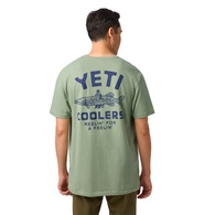 Coolers Reelin Feelin' Fishing Short Sleeve T-Shirt Olive