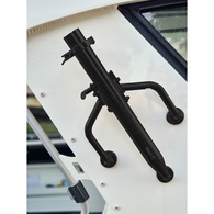 Outrigger Base Slimline I/D 42Mm (Pr) - Black Ss