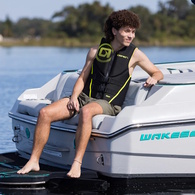 Neoprene Trad Buoyancy Vest - Black/Lemon