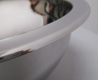 Oval Stainless Sink 400 X 265 X 150Mm Highly Polished)