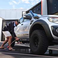 Vehicle Underbody Foam Sprayer With Standard Hose Fitting