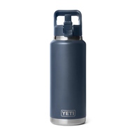 Rambler 36Oz Straw Bottle - Navy