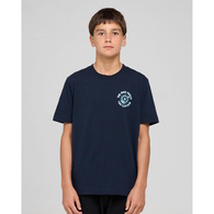 Captain Two Faced Youth Ss Tee Navy