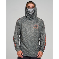 Captain Two Faced Upf50+ Hooded Jersey Olive