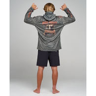 CAPTAIN TWO FACED UPF50+ HOODED JERSEY OLIVE