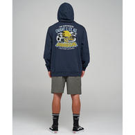 Caught Fk All Jaw Fishing Pullover Navy
