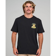 Mad Hueys Caught Fk All Jaw Ss Tee Black