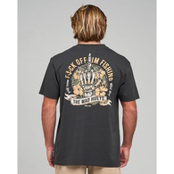 FK OFF FISH SS TEE VINTAGE BLACK