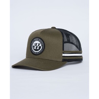 H Series Split Twill Trucker Olive