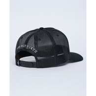 Rope Skull Anchor Twill Trucker Black