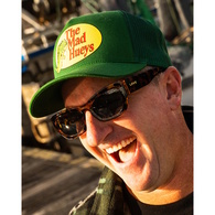 Pro Hueys Twill Trucker Pine Green