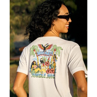 Jungle Juice Womens Ss Tee White