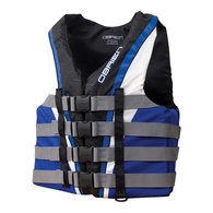 4-Belt Nylon Pro Sports Pfd Life Vest Blue