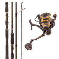 Battle Iv 4000 / Mercenary 732Spmh 6-10Kg Soft Bait Combo 