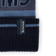 Beanie Tip-Up Pom Huckleberry