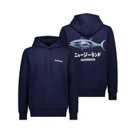 Hoodie Gyotaku Tuna Navy