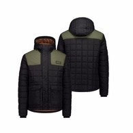 Jacket Coastal Puffer Black/Olive