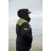 Jacket Coastal Puffer Black/Olive