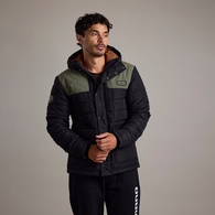Jacket Coastal Puffer Black/Olive